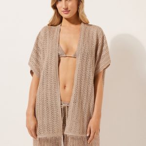 Crocheted Lamé Vest