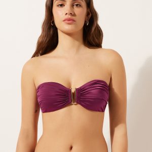 Lightly Padded Bandeau Swimsuit Top Timeless Diva