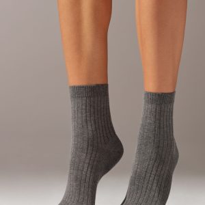 Cashmere Blend Short Socks