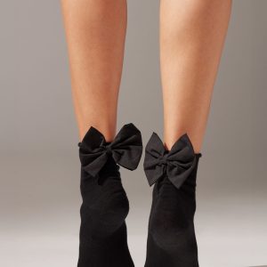 Short Socks with Bow