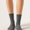 Studded Short Socks