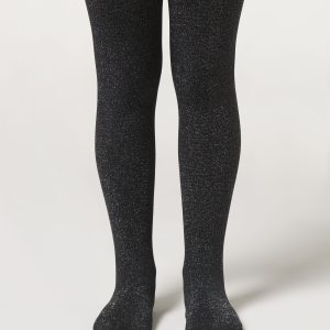 Girls Thermal Tights with Glitter