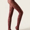 Macramé Effect Fishnet Tights
