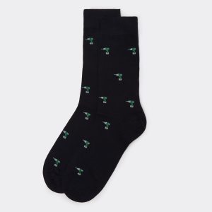 Men’s All Over Patterned Short Socks