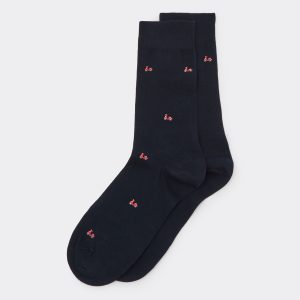Men’s Fun Print Short Cotton Socks