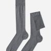 Men’s Lisle Thread Long Socks